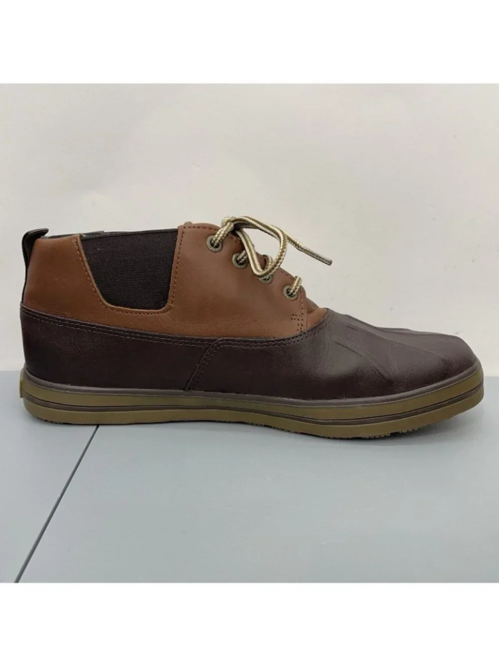 Sperry Fowl Weather Chukka Duck Rain Boots Waterproof Brown Mens‎ 10